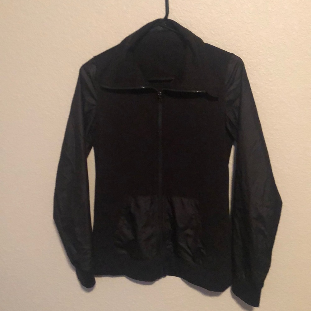 Under armour athletic zip up jacket
